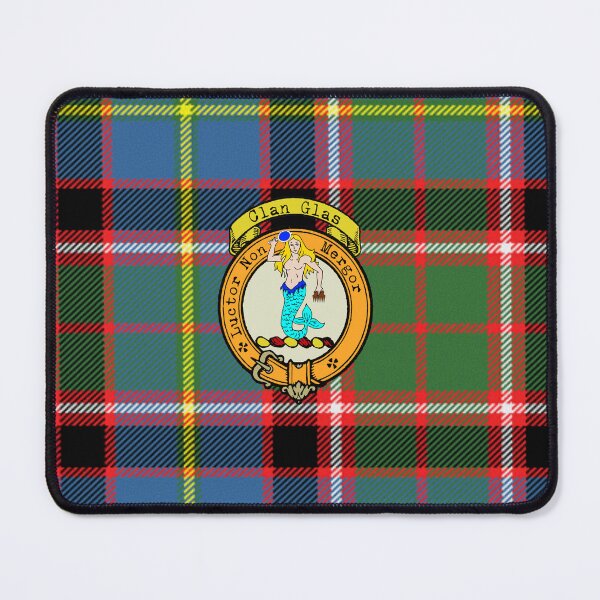 Item preview, Glas Scottish Tartan and Crest designed and sold by BagTown Clans.