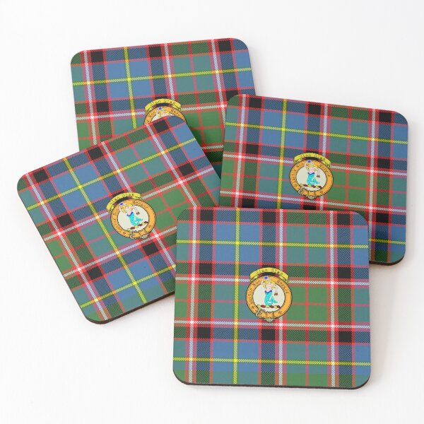 Item preview, Glas Scottish Tartan and Crest designed and sold by BagTown Clans.
