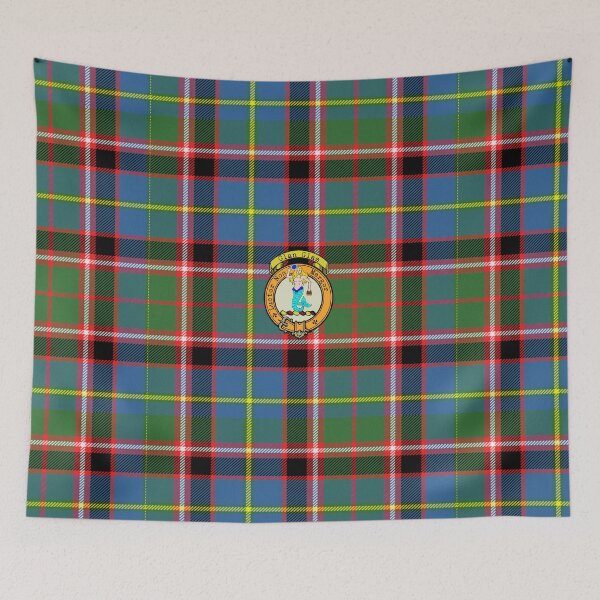 Item preview, Glas Scottish Tartan and Crest designed and sold by BagTown Clans.