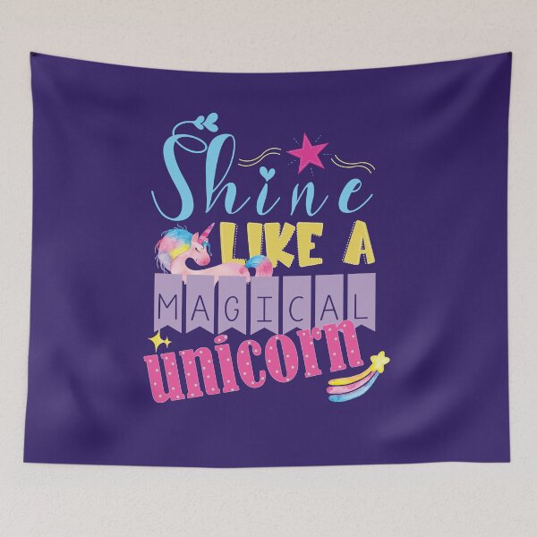 Item preview, Shine like a Unicorn designed and sold by DesignDate.