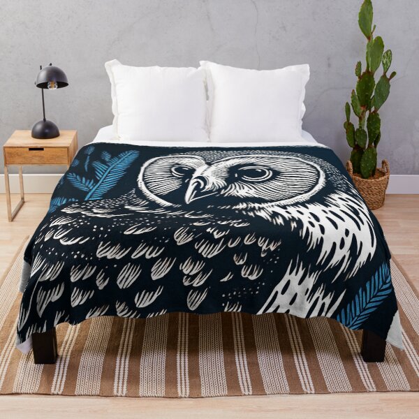 Item preview, Owl Woodcut Style designed and sold by Kybruno's Creations.