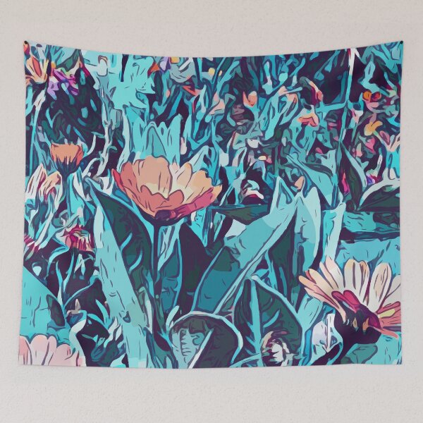 Item preview, Midnight garden designed and sold by PurpleSandpiper.