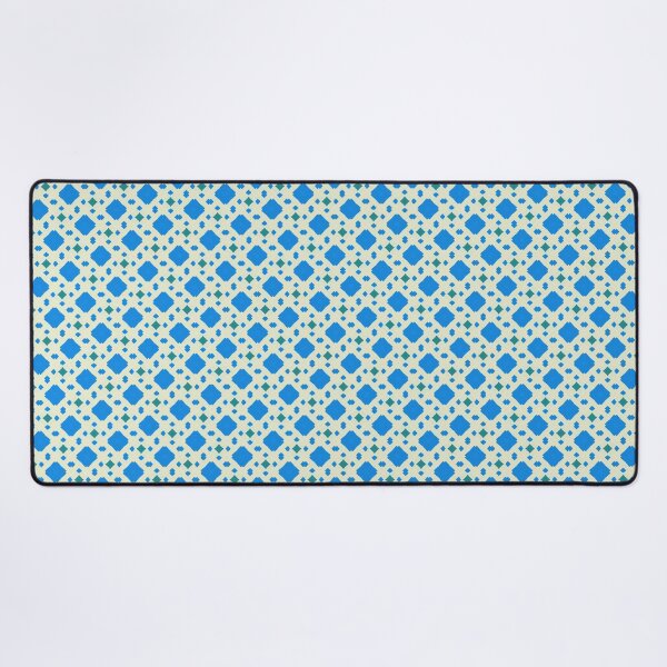 Item preview, Blue and Teal  All Over Tile Pattern designed and sold by BluePlanetMerch.