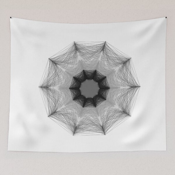 Item preview, mandala geométrico abstracto designed and sold by Pixel4Art.