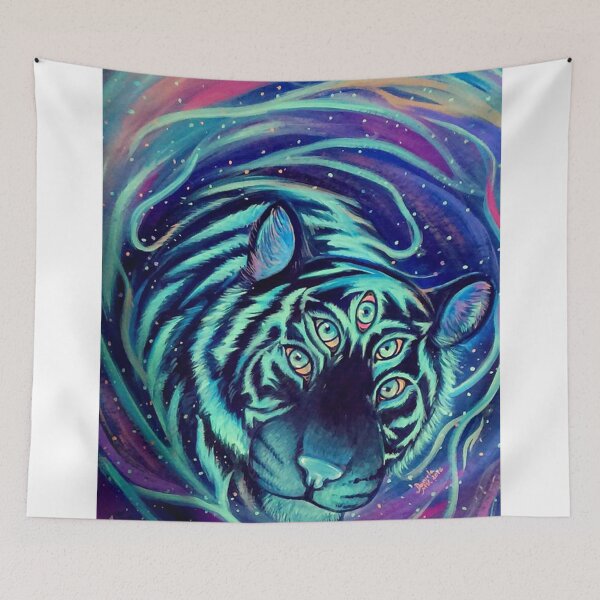 Item preview, Galaxy tiger designed and sold by Loba-Maior.