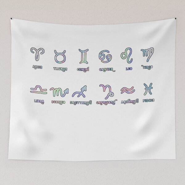 Item preview, Zodiac Signs designed and sold by rainbowcatnip.