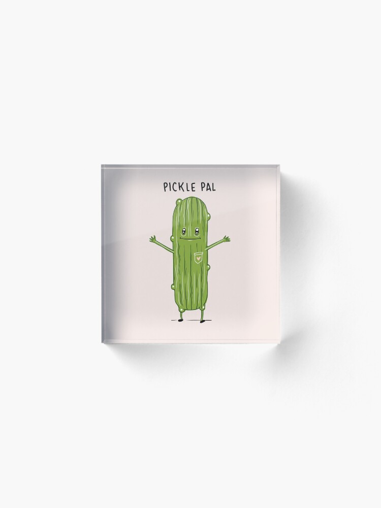 Alternate view of Your Very Own Pickle Pal! Acrylic Block