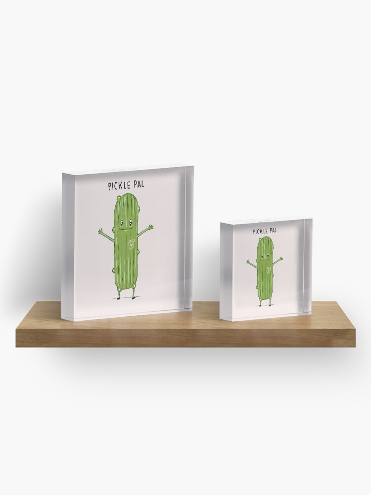 Alternate view of Your Very Own Pickle Pal! Acrylic Block