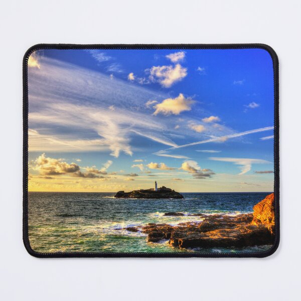 Item preview, Godrevy Lighthouse Cornwall designed and sold by Paul Thompson Photography.