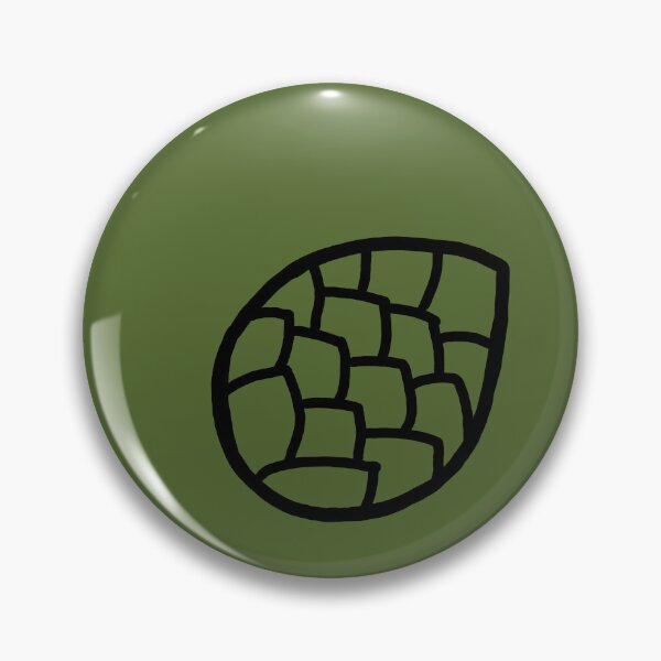 Item preview, The Pinecone - Green - Simple designed and sold by Queerie.
