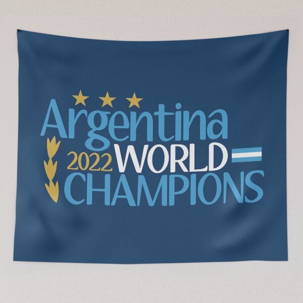 Artikelvorschau, Argentinien Weltmeister 2022 entworfen und verkauft von Go-Fun.