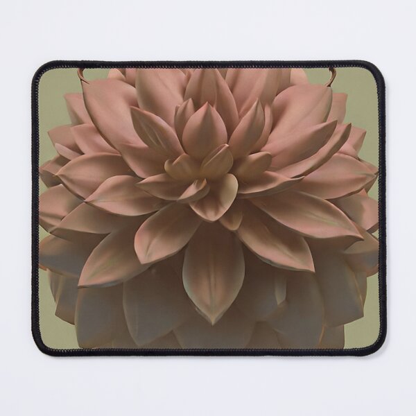 Item preview, Pink dahlia flower on green background designed and sold by EasyElegance.