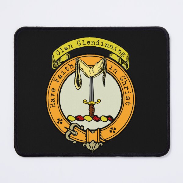 Item preview, Glendinning Clan Surname crest designed and sold by BagTown Clans.