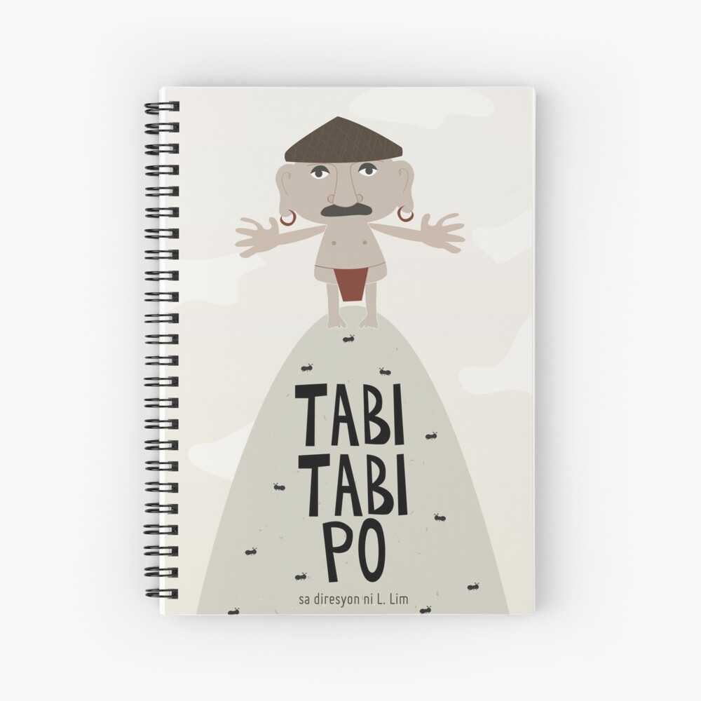 “Tabi Tabi Po " Spiral Notebook by lalainelim | Redbubble