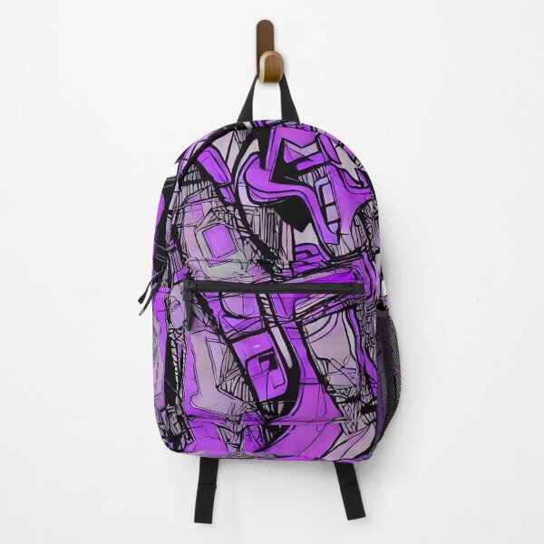 Item preview, Purple Urban Graffiti Sketch - Seamless Pattern designed and sold by Chubuter.