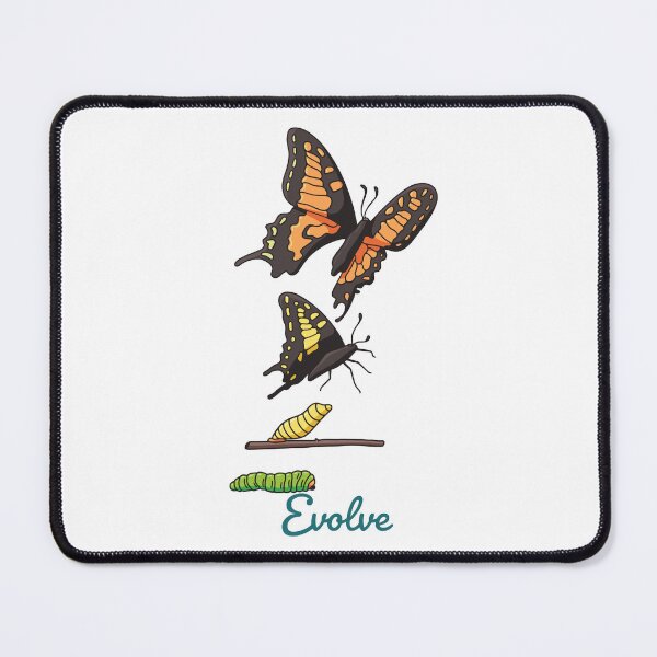 Item preview, Evolve Life Cycle of Butterfly Life designed and sold by BeansHotTees.