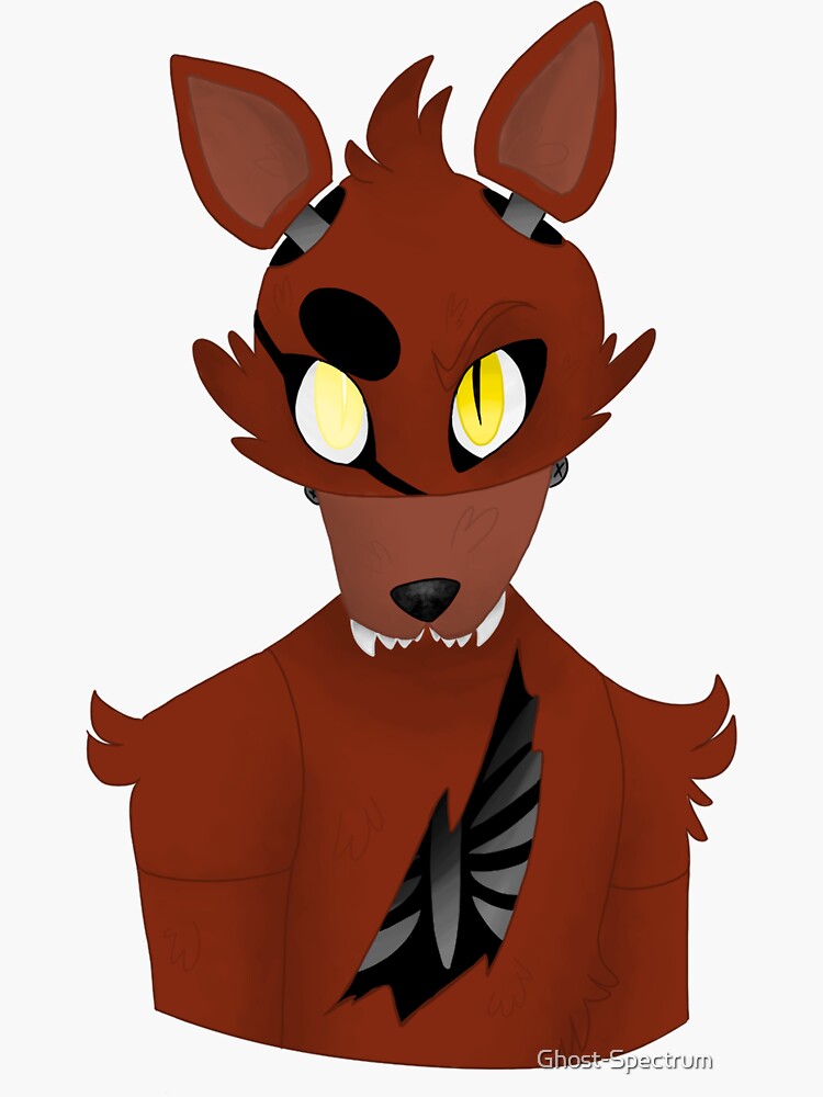 Withered Foxy Sticker for Sale by PrinceOfLonely