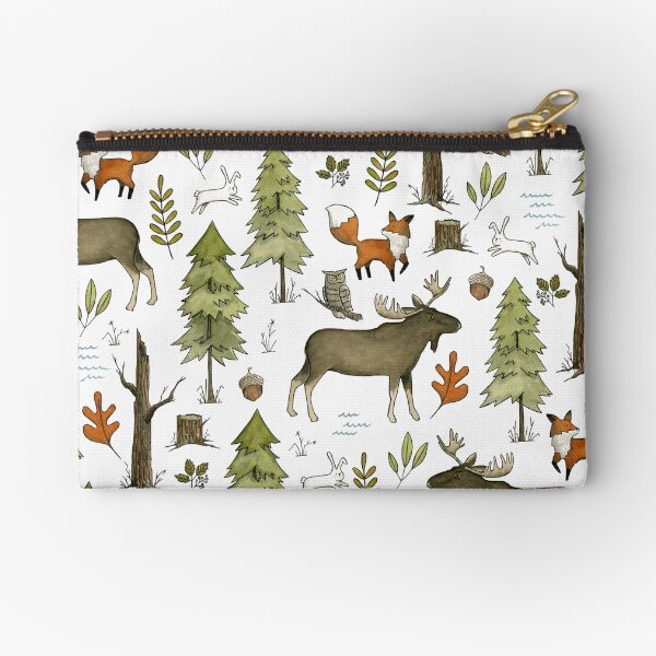 Forest Walks Zipper Pouch