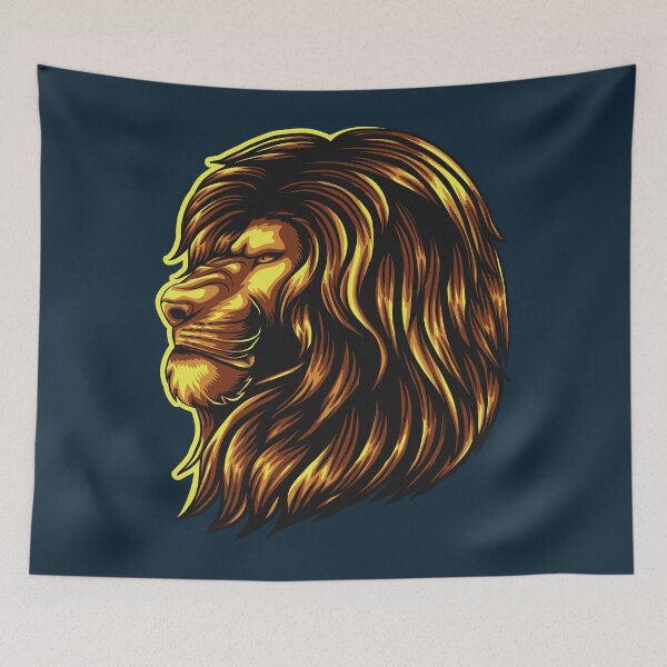 Item preview, Lion Gold Head designed and sold by TADYSHOP.