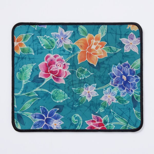 Item preview, Batik Crackle Flowers designed and sold by Leslie Rogers Todder.