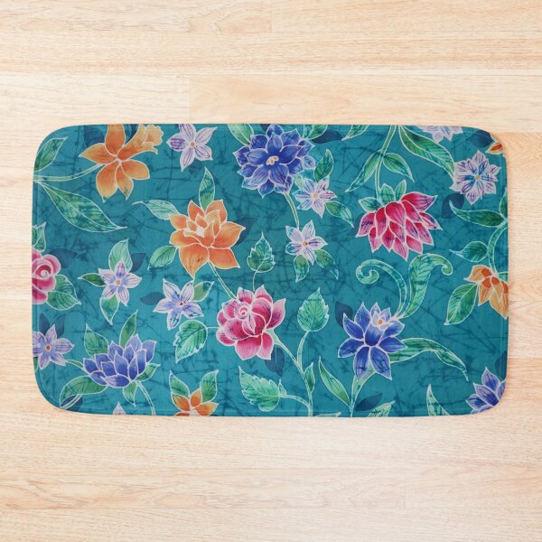 Item preview, Batik Crackle Flowers designed and sold by Leslie Rogers Todder.