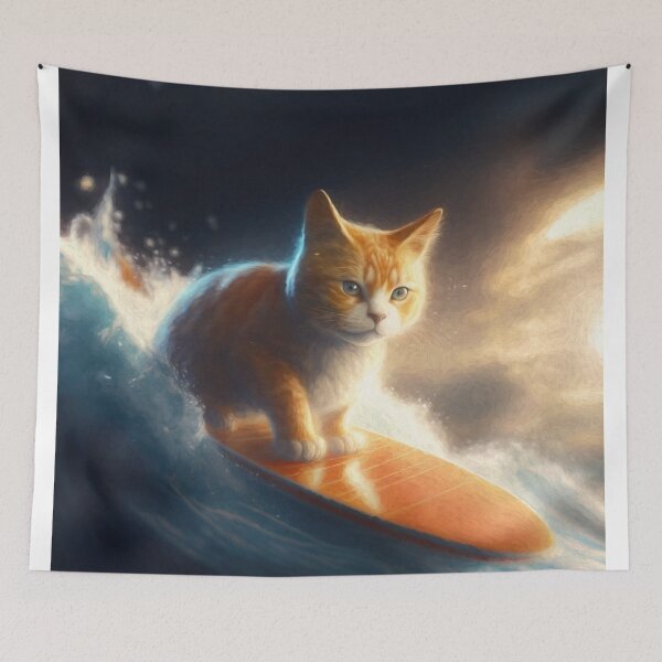 Item preview, Surfer Pets Series 02 - Tigger designed and sold by NiftyCritters.