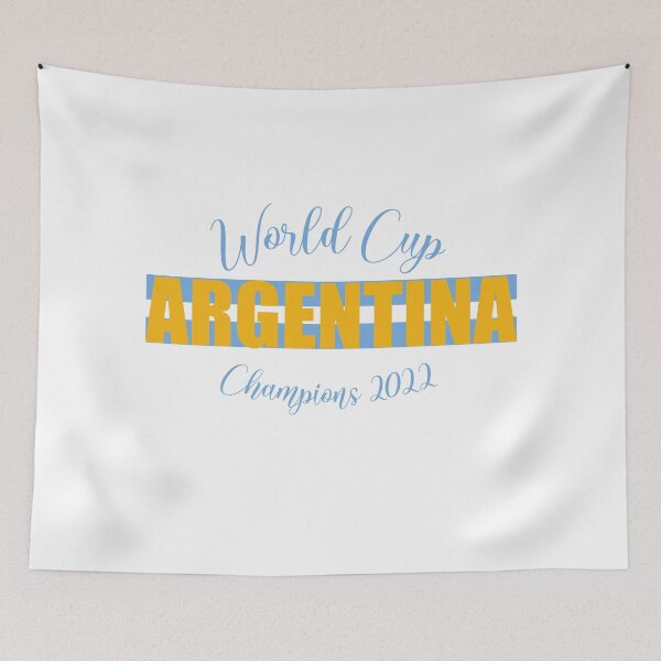Item preview, Argentina Wins the World Cup 2022  designed and sold by NickiPost.