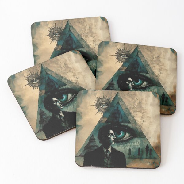 Item preview, Vintage Victorian Illuminati on Old Paper designed and sold by Definitelycole.