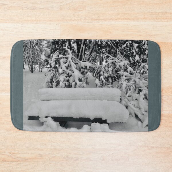Item preview, Snow covered bench designed and sold by Shulie1.