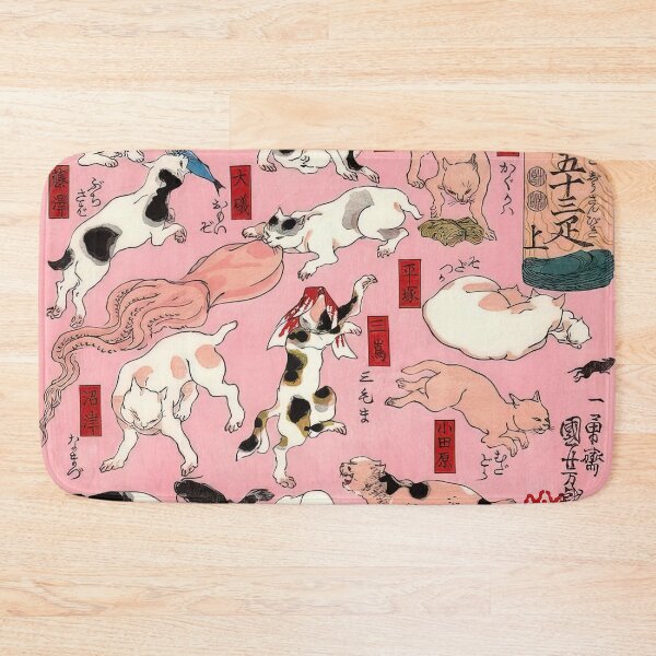 Item preview, 55 Cats of Tokaido III - Utagawa Hiroshige  designed and sold by Onodera.