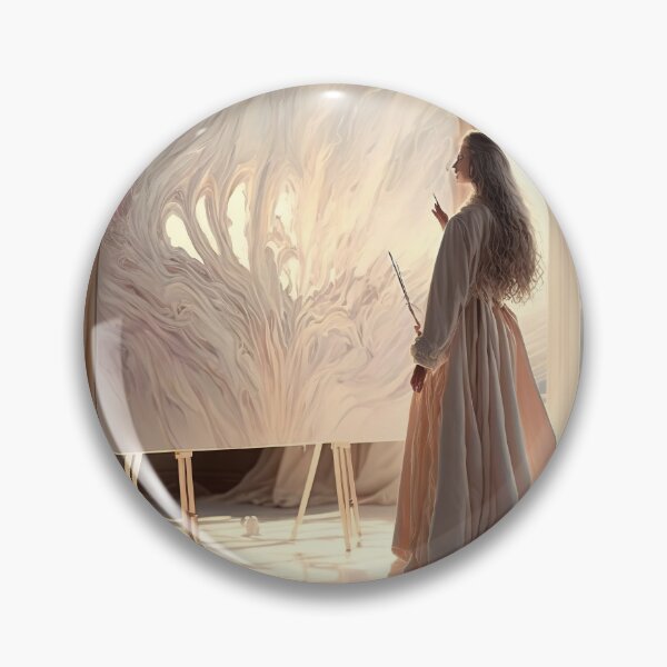 Item preview, Bright Elf Queen painting in a spacious hall designed and sold by osssoconcept.