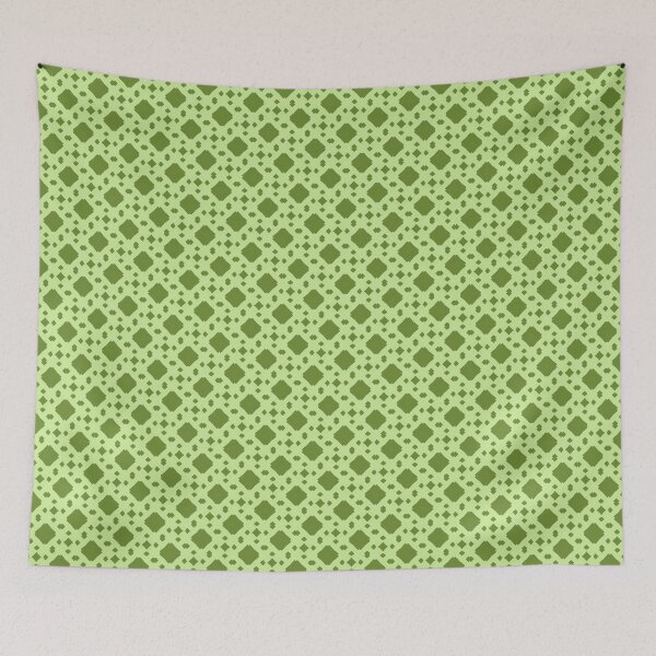 Item preview, Sage and Light Green All Over Tile Pattern designed and sold by BluePlanetMerch.