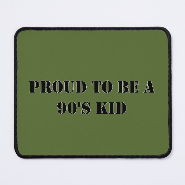 Item preview, Proud to be a 90's Kid - Green designed and sold by Queerie.