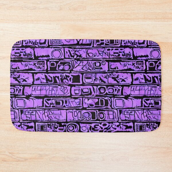 Item preview, Purple Urban Tribal Brick Pattern - Seamless Pattern designed and sold by Chubuter.