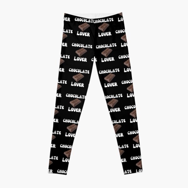 Chocolate Candy Bar Leggings for Sale by newburyboutique