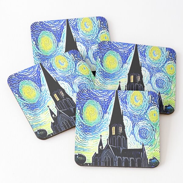 Item preview, The Church at Auvers inspired by Dr Who and Vincent van Gogh designed and sold by Savage-ts.
