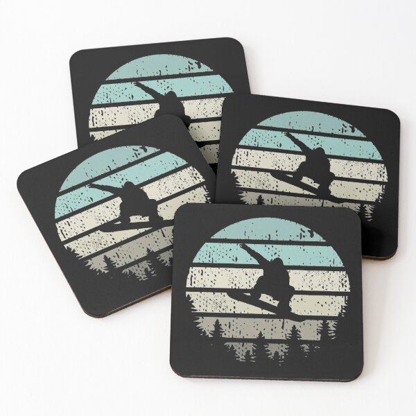 Item preview, snowbording retro sunset designed and sold by Adam-the-maker.