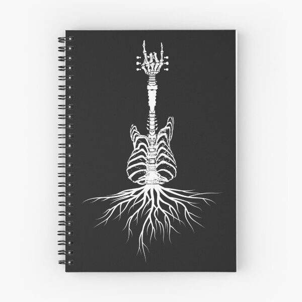 Item preview, Metal Head Roots - Rooted Bone Guitar designed and sold by YomeHayin.