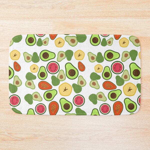 Artikelvorschau, Reife Avocado, Wassermelone, Papaya, exotische Frucht entworfen und verkauft von Merigold.