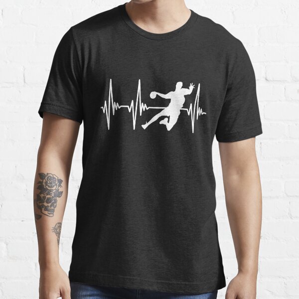Item preview, Handball Heartbeat Funny Handball Men Women and Boys designed and sold by BouRam25.
