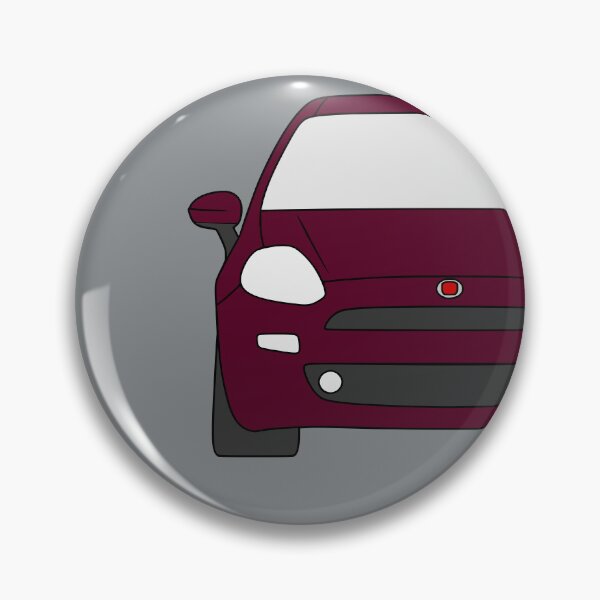 Item preview, Fiat Punto Grande Punto Facelift aubergine color designed and sold by EdimDesign.