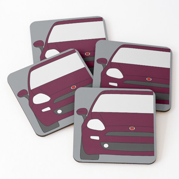 Item preview, Fiat Punto Grande Punto Facelift aubergine color designed and sold by EdimDesign.