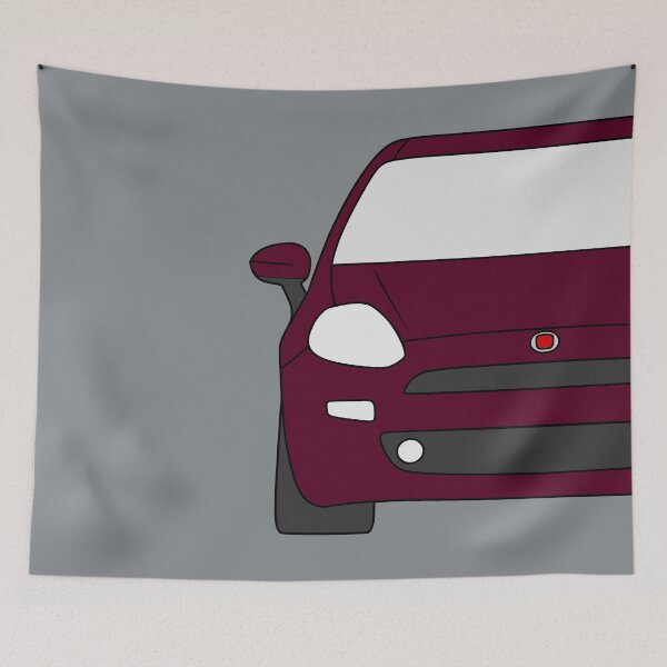 Item preview, Fiat Punto Grande Punto Facelift aubergine color designed and sold by EdimDesign.