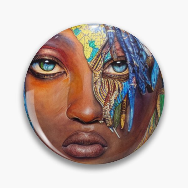 Item preview, Beautiful African Tribal Women painting designed and sold by Huesoffun.