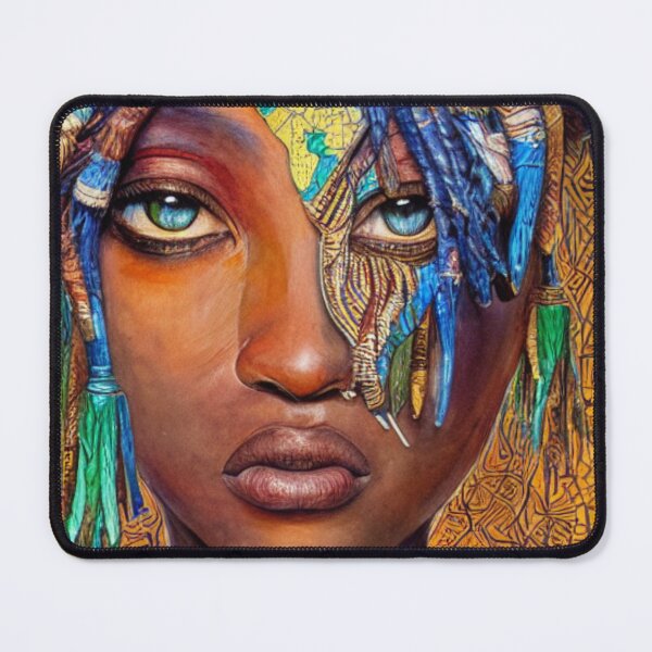 Item preview, Beautiful African Tribal Women painting designed and sold by Huesoffun.