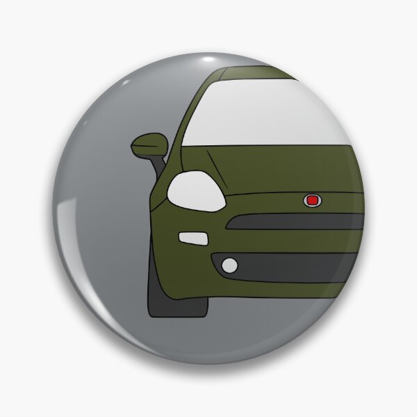 Item preview, Fiat Punto Grande Punto Facelift dark green color designed and sold by EdimDesign.