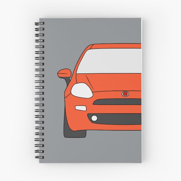 Item preview, Fiat Punto Grande Punto Facelift orange color designed and sold by EdimDesign.