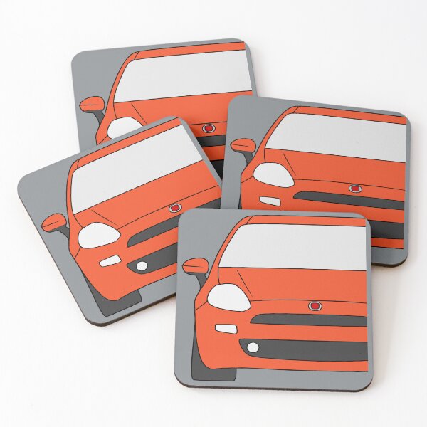 Item preview, Fiat Punto Grande Punto Facelift orange color designed and sold by EdimDesign.