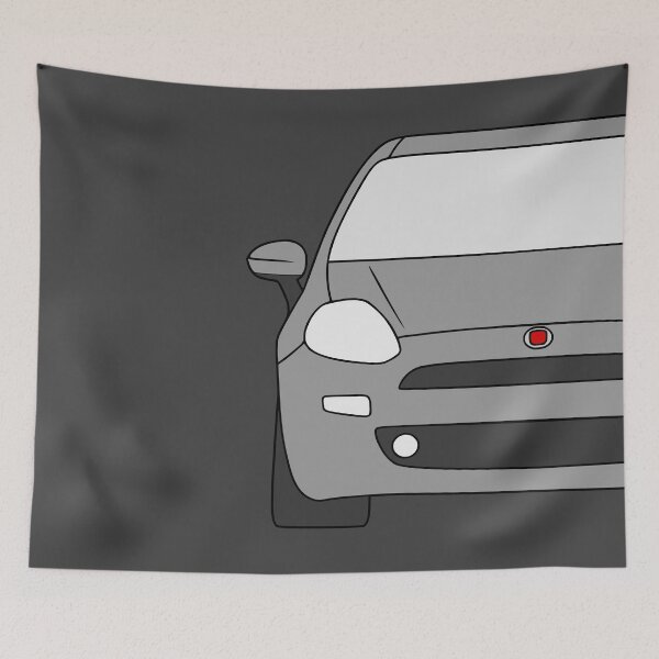 Item preview, Fiat Punto Grande Punto Facelift grey color designed and sold by EdimDesign.