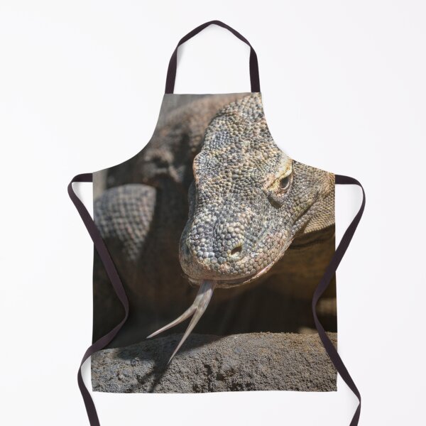 Item preview, Komodo Dragon Sticking Out His Tongue designed and sold by rawshutterbug.
